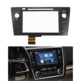 TepHnf Touch Screen Digitizer Radio Replacement for 2018 2019 Subaru Legacy & Outback 86471-AL65A 86471-AL68A 86471-AL65B 86471-AL66A (Phone Button)