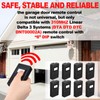 Kingdder 8 Pcs Garage Door Remote Compatible with Linear Delta