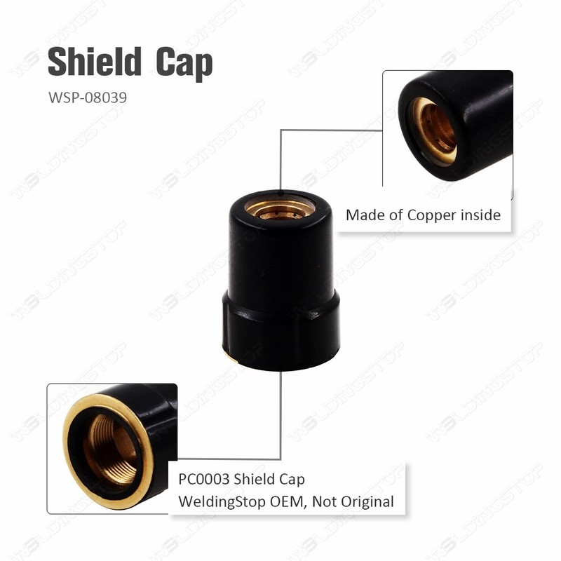 WeldingStop Plasma Electrode Tips Kit Compatible for Eastwood Versa-Cut 40