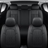 MINGBRON Leather Seat Covers,Car Seat Protector Waterproof,Seat Covers Full Set,
