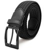 Fairwin Men's Belt, Black Men's Elastic Belt, Elastic Belt, Men's