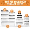 FILTA 18 Pack Food Storage Containers with Airtight Lids: Leak-Proof
