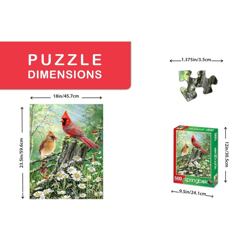 Springbok's 500 Piece Jigsaw Puzzle Golden Light - Made in