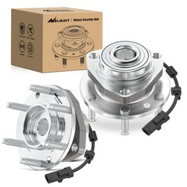 Nilight Front Wheel Bearing Hub Assembly for GMC Envoy XL XUV 2002 2003 2004 2005 2006 2007 2008 2009, Chevy Trailblazer EXT SSR Olds Bravada Isuzu Ascender Buick Rainier with 6-Lug, OEM 513188