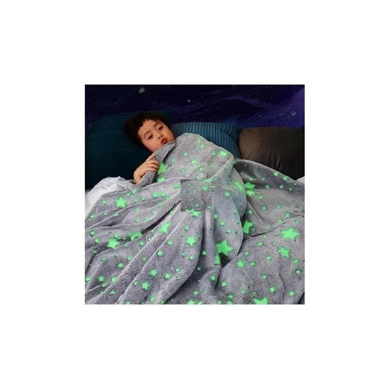 Shine Frazada Mágica Luminosa Brilla En La Obscuridad