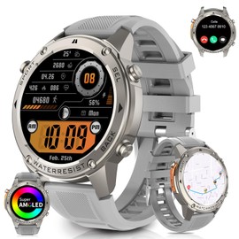 Rainbuvvy GPS Smart Watch (Silver)