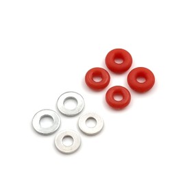 SPITBOARDS Fingerboard O-Ring Bushings Washer - Red