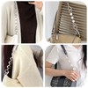 2Pcs Purse Extender Chain Silver Bag Extender Chain Purse Strap