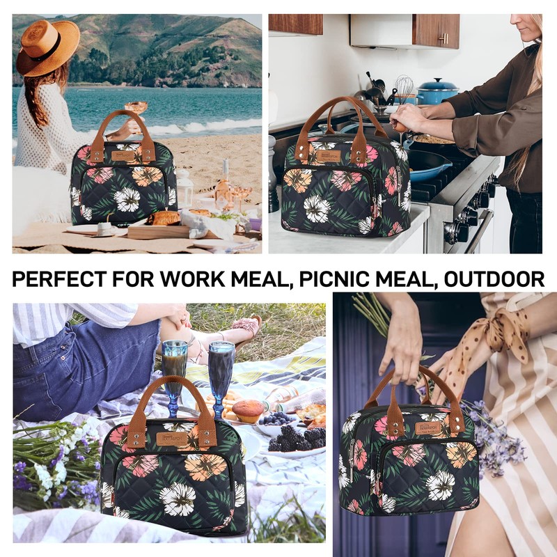 HOMESPON Insulated Lunch Bag for Women Men Work Adult Cooler