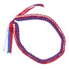 120CM Graduation Ribbon Lei Adjustable Handmade 4 Strands Braided Necklace