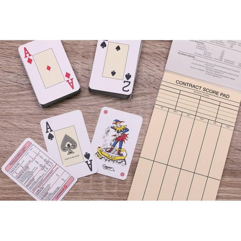 Caspari Bridge Score Pad, Albemarle Hall