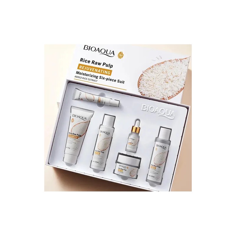 Set Facial Cremas Cuidado Completo Piel Uso Día Noche Mixta