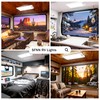 SFNN 4 Pack RV Lights Interior,3 Color RV LED Super
