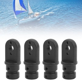 4 Pcs Boat Bimini Fittings Top Cover, Nylon Eye End Top Bimini Top Hardware Cover Boat Canopy Parts (5/8)