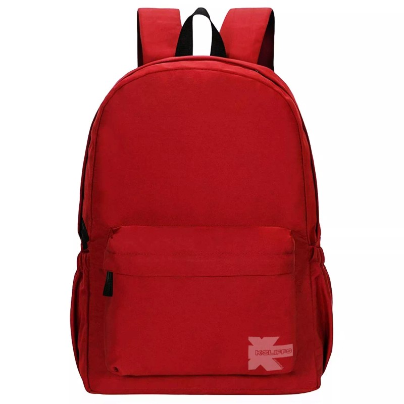 K-Cliffs High Quality Simple Classic 18" School Backpack Student Book