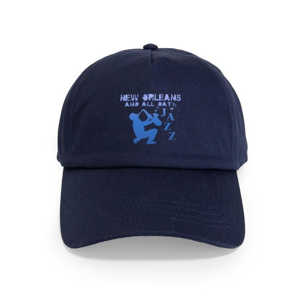 CafePress New Orleans Jazz (2) Cap Unique Adjustable Baseball Hat