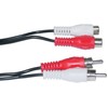 CableWholesale 12-Feet 2 RCA Male/2 RCA Female, Cable Extension (10R1-02212)