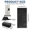 Under Washing Machine Mat , 7mm Thick Rubber Washer Dryer