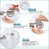 No Hook Extra Long Shower Curtain Set Hotel Grade with