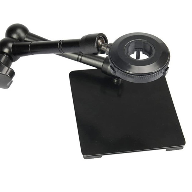 TopHomer Universal Microscope Stand, 360 Degree Adjustable Stand Arm Compatible