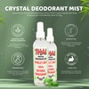 Thai Deodorant Stone Crystal Mist Natural Deodorant Spray 8 oz.