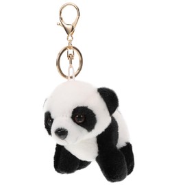 Abaodam Panda Keychain Panda Stuffed Animal Plush Pendant Keyring Pendant Soft Panda Doll Toy for Handbag Purse Car Charms