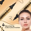 2024 New Double Ended Magic Eyebrow Pen, Microblading Eyebrow Pen