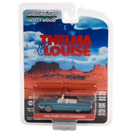 Collectibles Greenlight 44940-E Hollywood Series 34 - Thelma & Louise (1991) - 1966 Thunderbird Convertible 1/64 Scale