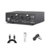 DHYAWUER 2 Channel 48V Universal Compact Phantom Power Set for
