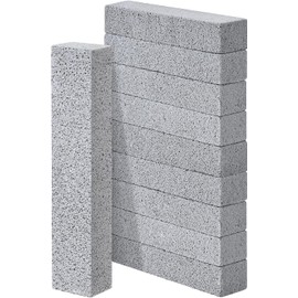 Triko 10 Piedras Pómez, Piedra Pómez para Baño, Piedra Pómez para Cocina, Limpiador de Inodoro para Acumulación de Zarro y Manchas, Adecuado para Limpiar Inodoros, Bañeras, Fregadero de cocina