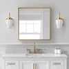 YEEZEMA Modern Wall Sconces, 1-Light Bathroom Vanity Light Fixtures with