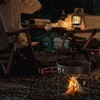 Camping Tripod Campfire Stand portable campfire,Over Fire Camp Grill with