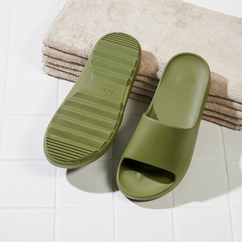 JAJU [JAJU] Platform Multi-purpose Shoes 250-270mm Khaki