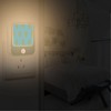 YETTASBIN Cactus LED Night Light, Eye-Friendly Plug into Wall Night