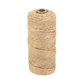 Hilpaty Jute Twine 3 mm 100 m Natural Jute Cord with 3 Fibres Strong Jute Yarn for Decoration Garden Floristry DIY Art Bundling Crafts and Wrapping
