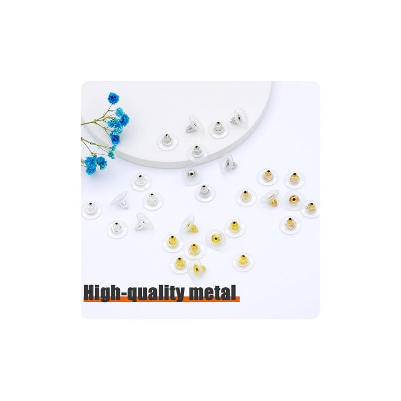 Respaldos de Aretes 530 Piezas Multiestilo