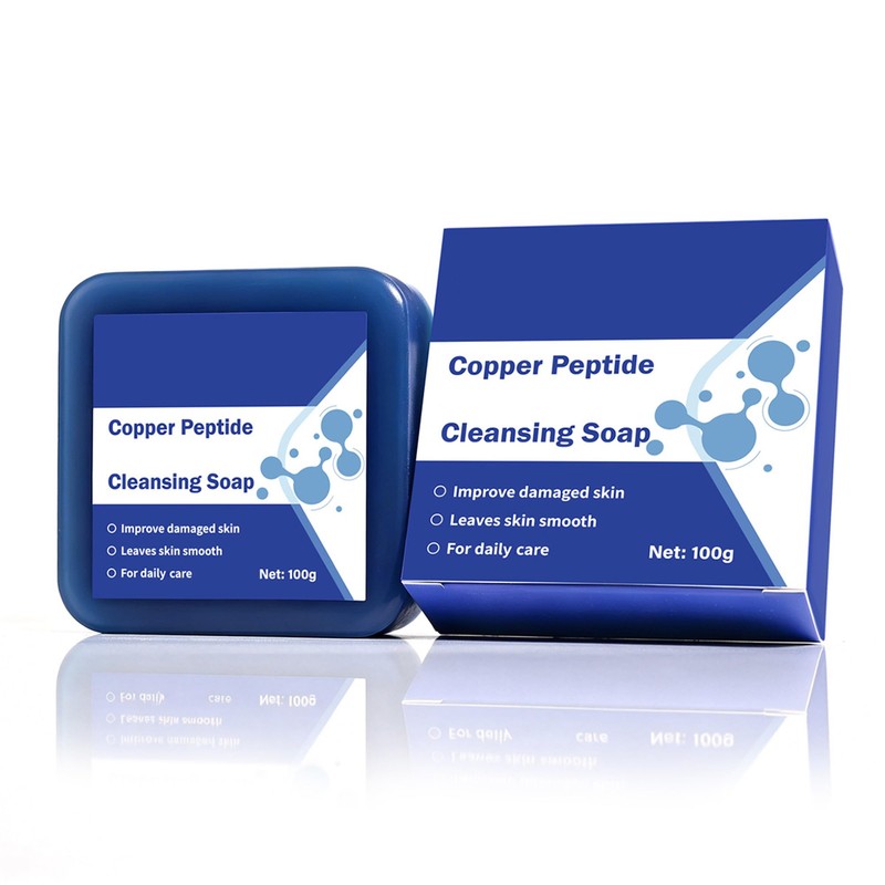 Copper Peptide Cleansing Soap – Moisturizing Bar for Smooth Skin