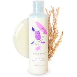 RICE & SHINE Agua de Arroz Hidratante Facial Skin Care con Aceite de Germen de Arroz con 60% más Vitamina E que el Aceite de Argán - Repara, Hidrata y Revitaliza la Piel