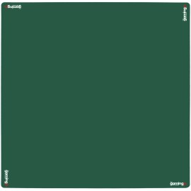 The Gaming Mat Company GMC Poker, Dominoes, Bridge & Mahjong Table Mat - Green 33" x 33"