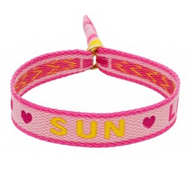 Selfmade Jewelry Festival Bracelets Boho Jewellery - Fabric Bracelet Colourful - Friendship Bracelets Size Adjustable Summer Jewellery, Size-adjustable, Polyester, No Gemstone