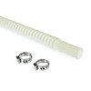 HFP-FH66-250-PX 6mm x 6mm x 250mm Clear Corrugated Flexible Hose
