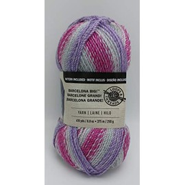Barcelona Big! Yarn by Loops & Threads - 8.8 oz - Rose