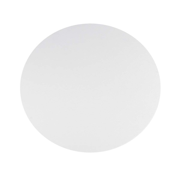 HEALLILY 50 cm Canvas for Painting, Round Panels for Painting, Canvas Frame, Stretcher Frame for DIY Crafts, Painting, Craft, Acrylic, Oil, Water Painting, White