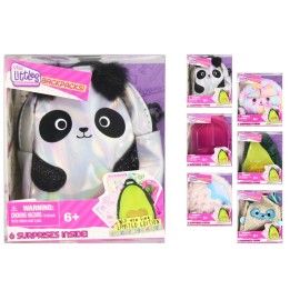 Real Littles Backpacks! Small Backpack with Six Collectible Surprises for School - Strawberry