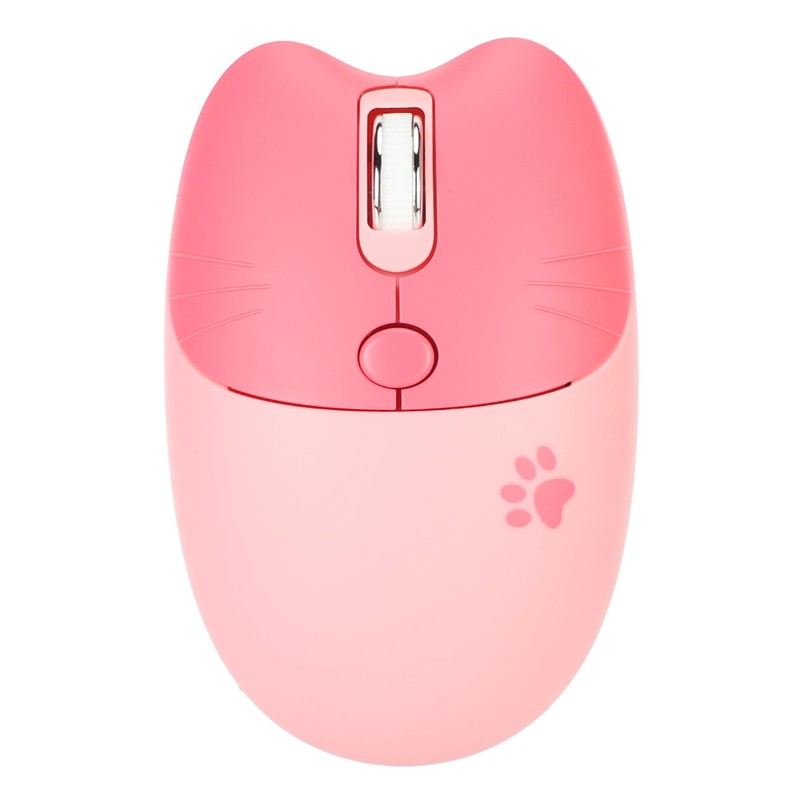 2.4G Cat Wireless Mouse Mute USB Receiver Cute Portable 3