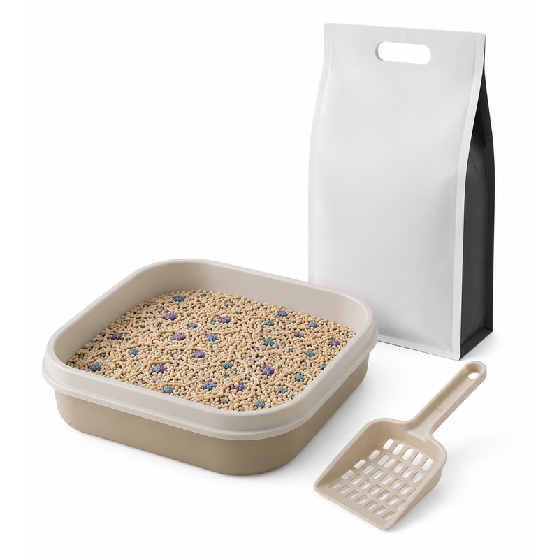 AG Silver Ion Mixed Tofu Cat Litter 2.5kg Dust-Free Fast
