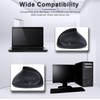 Ergonomic Wireless Mouse,Vertical Mouse 2.4GHz Optical Mice with Adjustable DPI