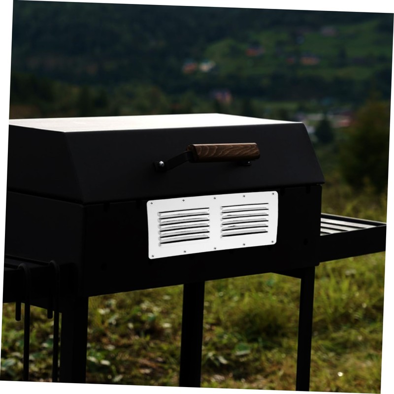 BESPORTBLE Sturdy Stainless Steel Louver Vent Grill Vent Cover for