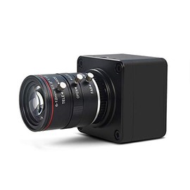 MOKOSE - Cámara USB 4K a 30 fps con lente manual varifocal de 6 a 12 mm, cámara web UVC, controlador gratuito, compatible con Windows, Mac, OS X y... 