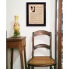 Trendy Decor 4U COW296A-712 Our Journey Begins: I Do Wall